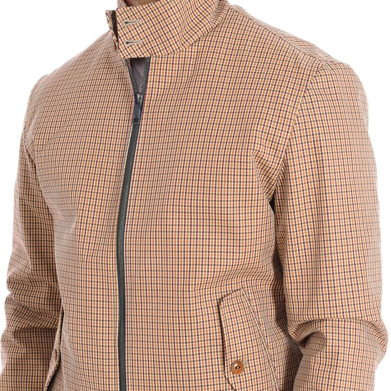 Regular fit jacket with high collar and button closure TMO008-PP579 man