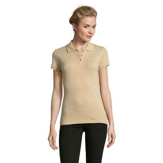SOLS Dames/Dames Perfect Poloshirt (Zand) - Image 1