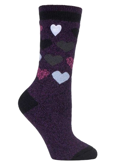 Heat Holders Thermische sokken met dun patroon voor dames - Matlock - Image 1