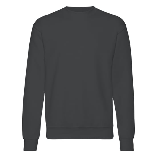 Fruit Of The Loom Heren Set-In Belcoro® garen Sweatshirt (Licht Grafiet) - Image 1