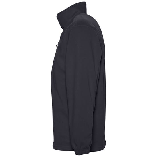 SOLS Ness Unisex Zip Neck Anti-Pill Fleece Top (Houtskool) - Image 3