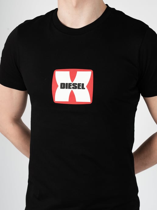Diesel T-Shirt T-Diegor Mannen zwart - Image 5