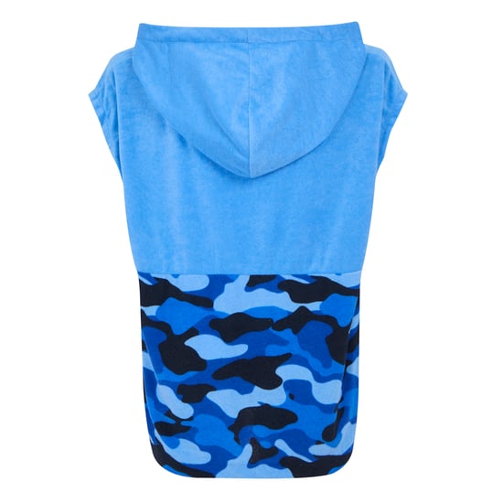 Regatta Kinder/Kids II Camo Handdoek met capuchon (Elysium Blauw) - Image 2