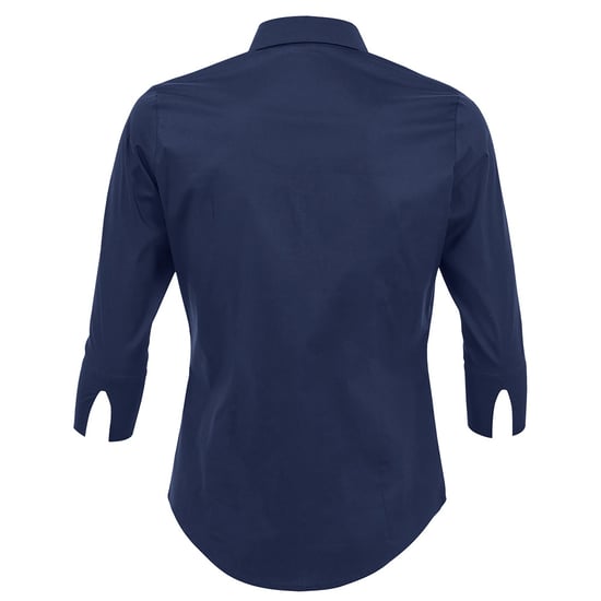 SOLS Dames/dames Effect 3/4 mouw passend werkoverhemd (Donkerblauw) - Image 2