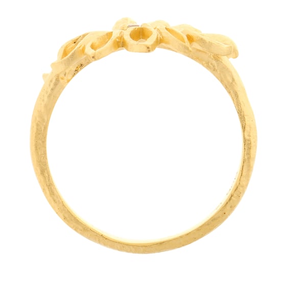 Orphelia Dames 925 Sterling Zilveren Ring - Goud ZR-6027/2 - Image 3