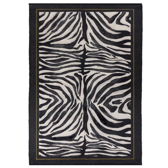 Paoletti Leopardis Zebra Geprinte Binnen/Buiten Vloerkleed - Image 1