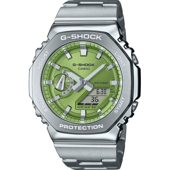 Casio G-shock Heren Silver Watch GM-2110D-3AER - Image 1