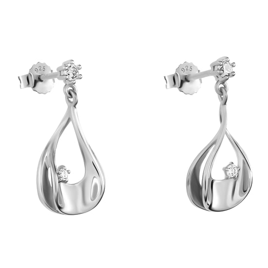 Orphelia 'Etoile' Dames 925 Sterling Zilveren Oorbellen - Zilver ZO-7524 - Image 2