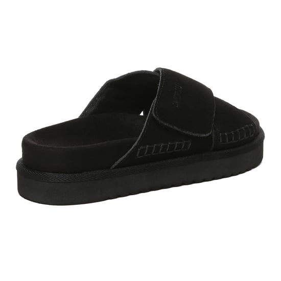 EVER AU Dames Leren Sandalen - Rose - Image 5