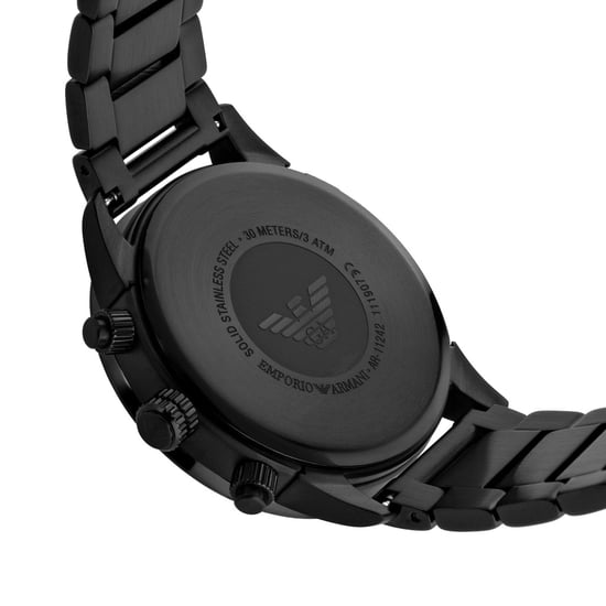 Emporio Armani Mario Heren Horloge Zwart AR11242 - Image 4