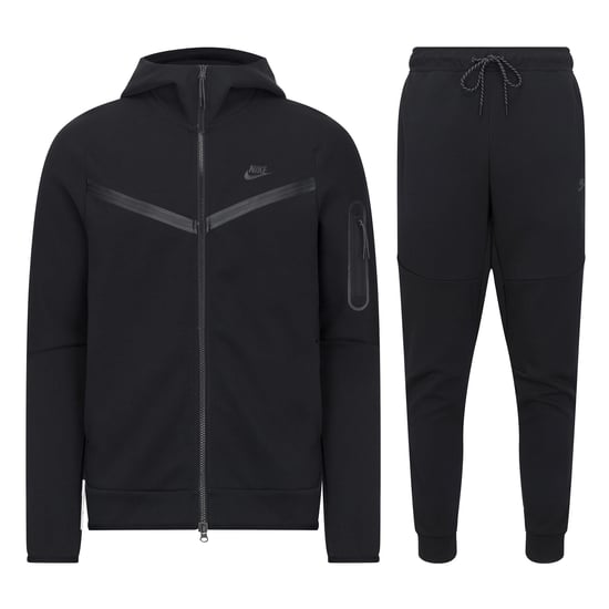 Nike Sportswear Tech Fleece Trainingspak met Volledige Ritssluiting Zwart - Image 1