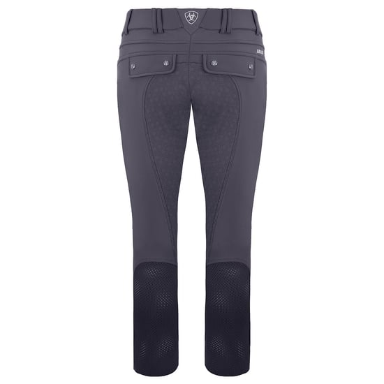 Ariat Tri Factor Womens Brown Knee Patch Breech