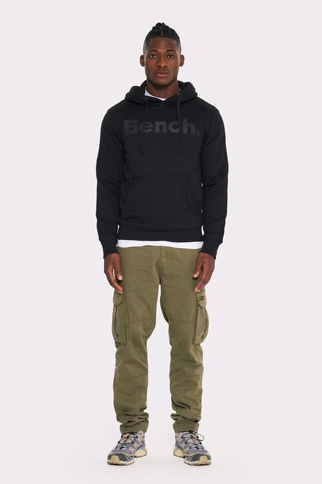 Black 'Probert' Cotton Blend Hoody