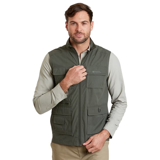 Mountain Warehouse Heren Trek II Gilet (Groen) - Image 5