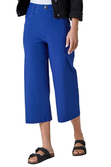 Cropped Stretch Culotte