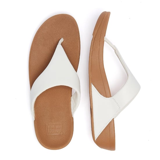 FitFlop Lulu Leren Damessandalen - (Wit) - Image 6
