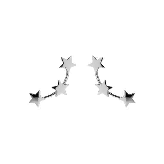 Luxenter 925 sterling zilveren gerhodineerde oorbellen - Essential - Image 1