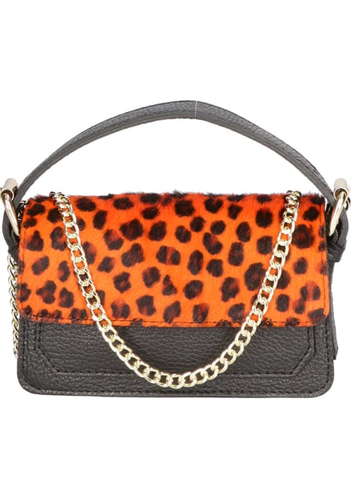 Gave Lux Clutch bag women CHEETAH ORANGE