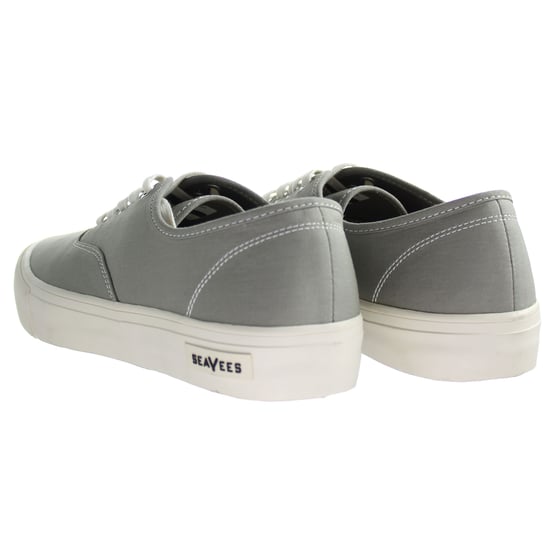 Seavees Legend Sneaker Standard Granite Grey Poplin Grey Mens Shoes