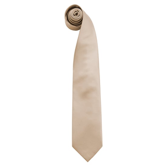 Premier Heren Kleuren Mode Stropdas (Khaki) - Image 1