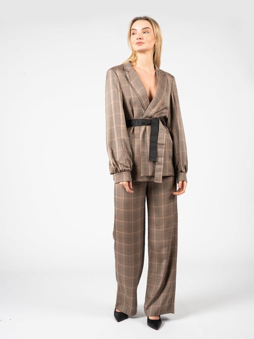 Pinko broek Barile Vrouw bruin - Image 2