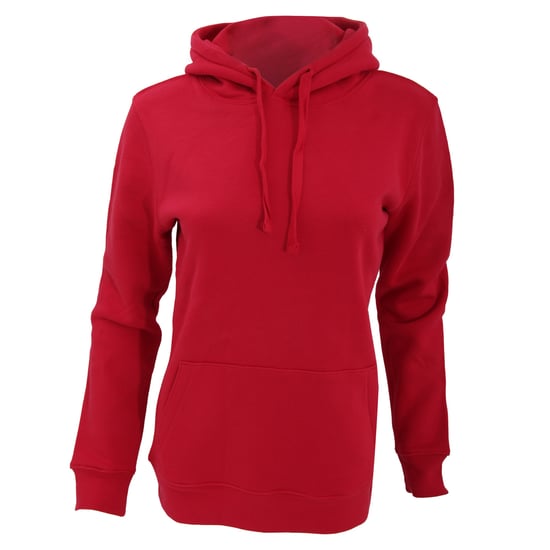 Russell Dames Premium Authentieke Hoodie (3-Lagen Stof) (Klassiek rood) - Image 2