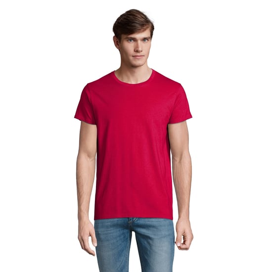 SOLS Heren Crusader Organisch T-shirt (Fuchsia) - Image 4