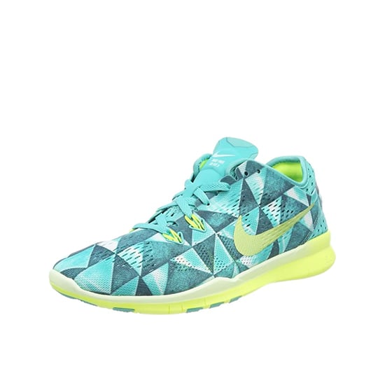 Nike Free 5.0 TR Fit PRT Lace Up Blue Synthetic Womens Trainers 704695 402