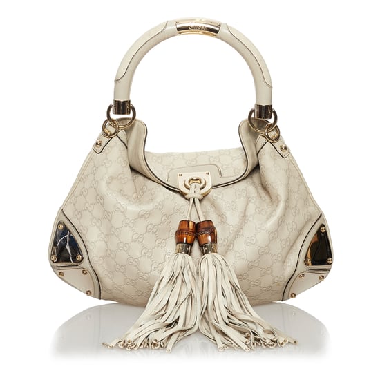 Vintage Gucci Guccissima Bamboo Indy Brown - Image 1