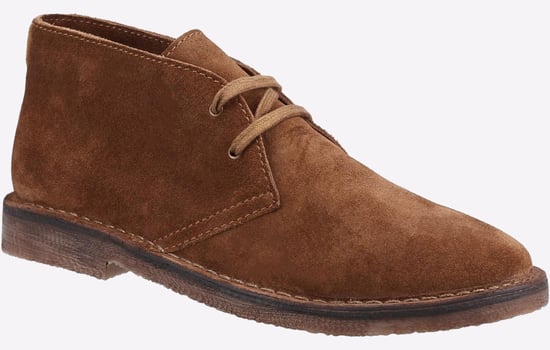 Hush Puppies Samuel Suède Heren Tan Laarzen - Image 2