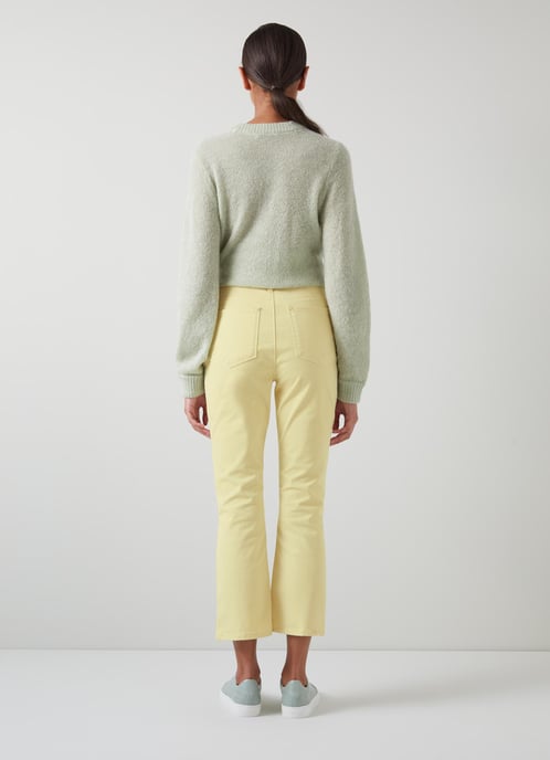 LK Bennett Lydia Trousers, Lemon