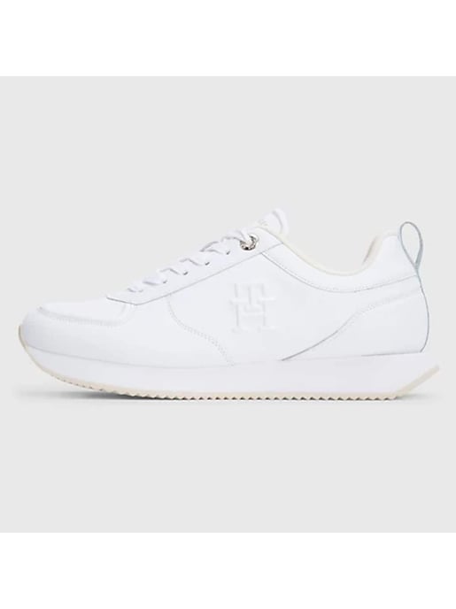 Tommy Hilfiger Sneakers Casual Leren Runner Wit - Image 2
