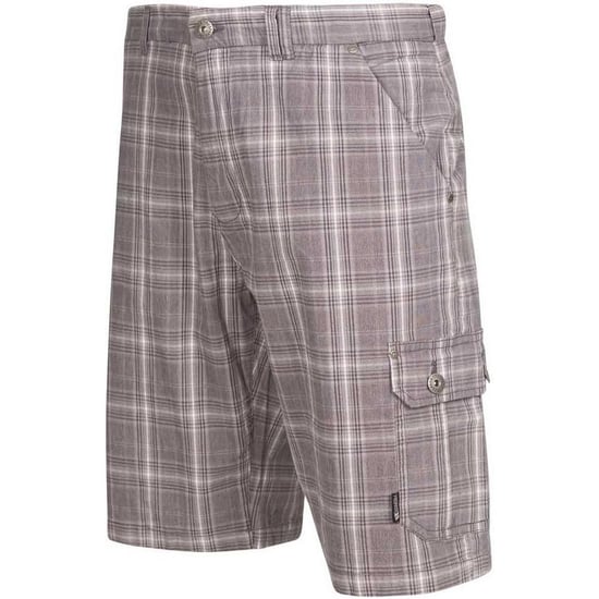 Trespass - Heren Earwig Cargo Korte Broek (Stormgrijs geruit) - Image 3