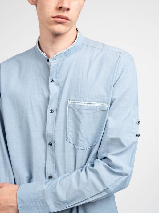Antony Morato Shirt Slim Men's Blue