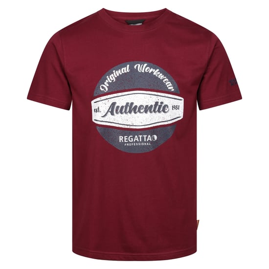 Regatta Mens Original Cotton T-Shirt (Burgundy)