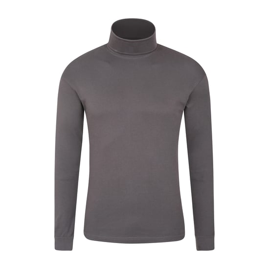 Mountain Warehouse Heren Meribel Katoenen Thermo Top (Donkergrijs) - Image 1