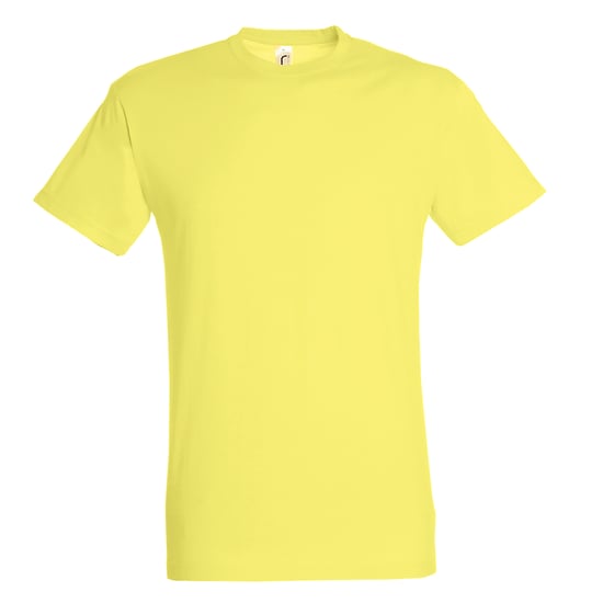 SOLS Heren Regent T-Shirt met korte mouwen (Lichtgeel) - Image 1