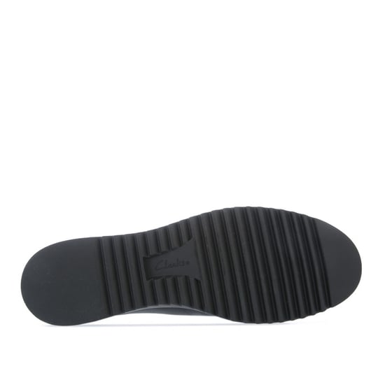 Women's Clarks Serena Terri Leather Shoes in Black