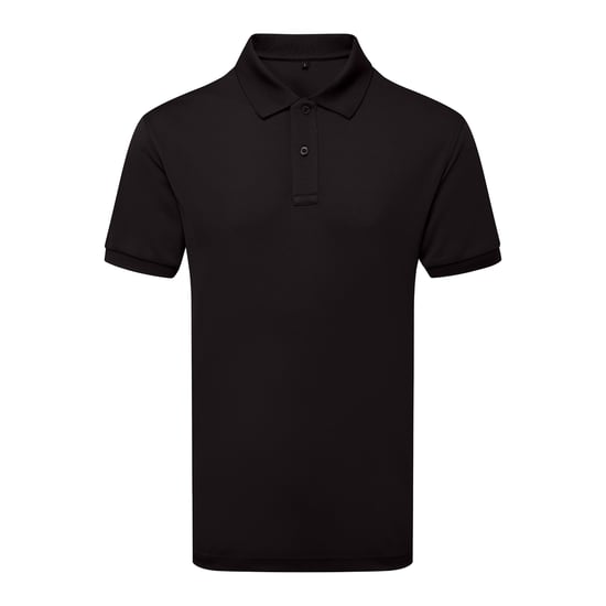 Asquith & Fox Heren Glacier Tech Poloshirt (Zwart) - Image 1