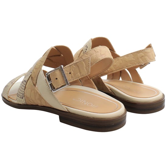 Vionic Kendra Snake Dames Beige Sandalen - Image 4