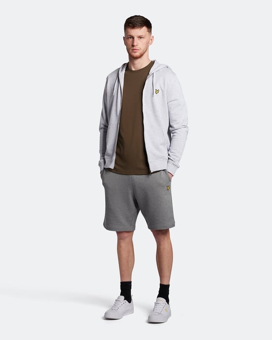 Lyle & Scott effen T-shirt in olijfgroen - Image 2
