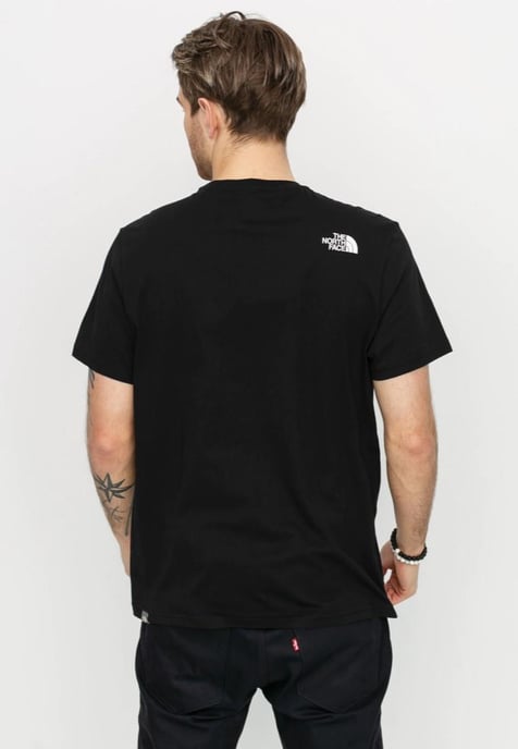 The North Face Heren SS Simple Dome T Shirt Zwart - Image 2