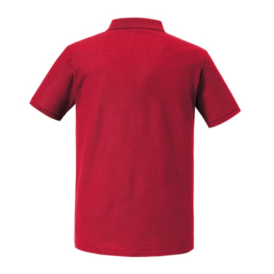 Russell Heren Authentic Eco Poloshirt (Klassiek rood) - Image 2