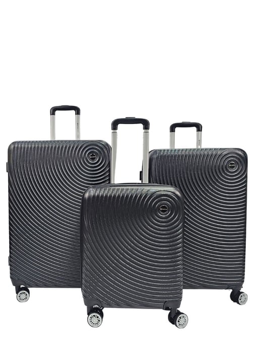 Hard Shell Cabin Suitcase 8 Wheel Luggage Case Travel Bag
