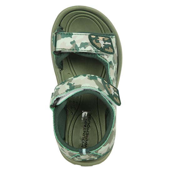 Mountain Warehouse Boys Camouflage Sandals (Green)