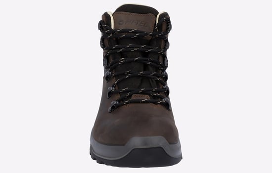 Hi-Tec Ravine Pro Leren Heren Bruine Wandelschoenen - Image 4