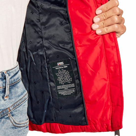 Tommy Jeans damesblouson, slim fit, kleurencombinatie - Image 4