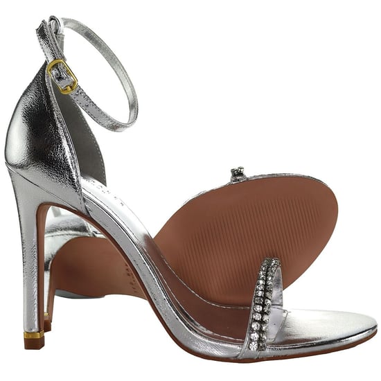 Ted Baker Helenni Kristal Dames Zilveren Sandalen - Image 3