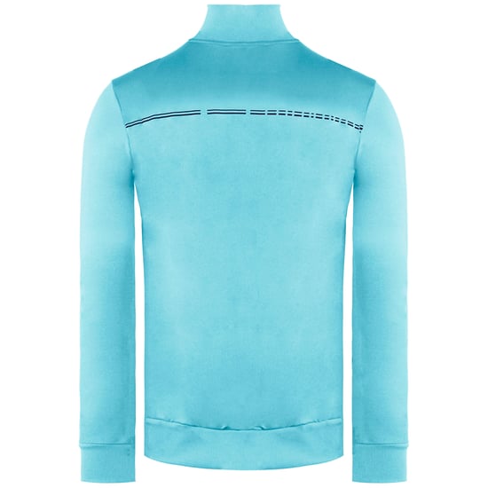 Lyle & Scott Counter Stripe Heren Lichtblauwe Midlayer - Image 2