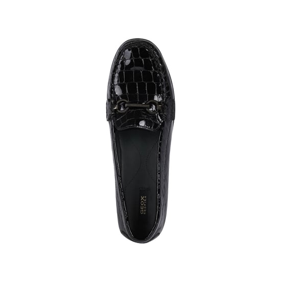 Geox Elidia Runderleren Dames Donkerrode Mocassins Schoenen - Image 6